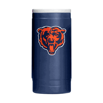Chicago Bears Flipside Powder Coat Slim Can Coolie