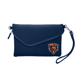 Chicago Bears Fold Over Crossbody Pebble ALT