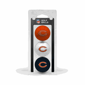 Chicago Bears Golf Balls - 3 Pack