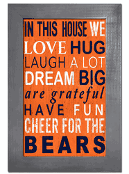 Chicago Bears In This House Sign