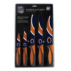 Chicago Bears Knife Set - Kitchen - 5 Pack