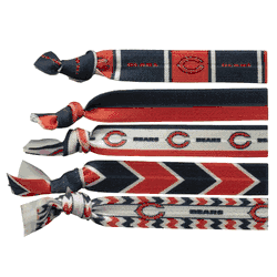 Chicago Bears Knotted Hair Tie