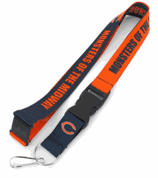 Chicago Bears Lanyard Breakaway Style Slogan Design