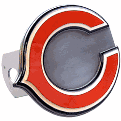 Chicago Bears Large Hitch Cover Class II and Class III Metal Plugs
