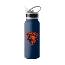 Chicago Bears Logo 25oz Stainless Single Wall Flip Top Bottle