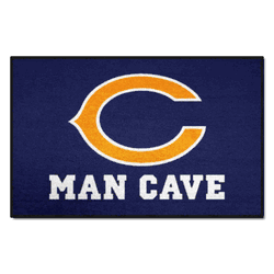 Chicago Bears Man Cave Starter Mat Accent Rug - 19in. x 30in.