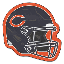 Chicago Bears Mascot Helmet Rug