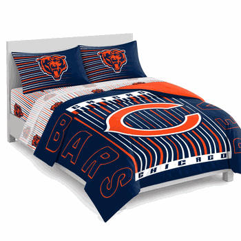Chicago Bears Momentum Bed In A Bag Queen