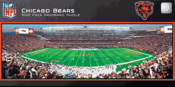 Chicago Bears NFL 1000pc Panoramic Puzzle