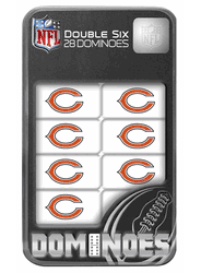 Chicago Bears NFL Dominoes