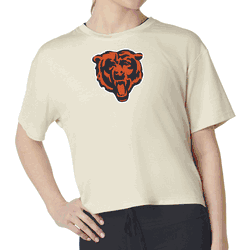 Chicago Bears NFL Kadi Turnout Tee Bone Medium