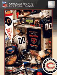 Chicago Bears NFL Locker Room 500pc Puzzle