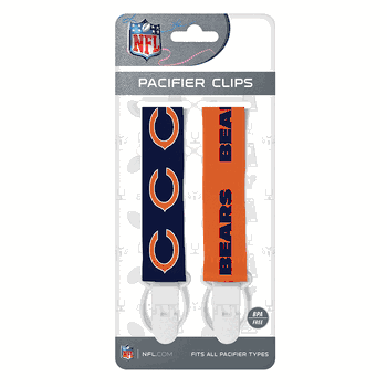 Chicago Bears Pacifier Clips