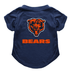 Chicago Bears Pet T-Shirt Large