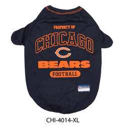 Chicago Bears Pet Tee Shirt X-Large