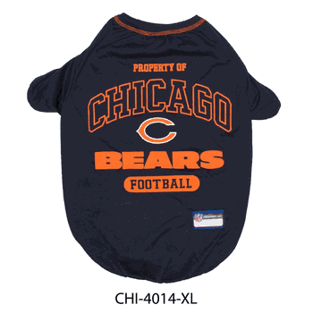 Chicago Bears Pet Tee Shirt X-Large