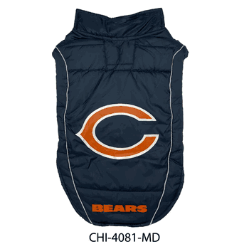 Chicago Bears Puffer Vest - Medium