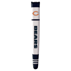 Chicago Bears Putter Grip (White with colored stripes)