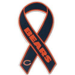 Chicago Bears Ribbon Magnet