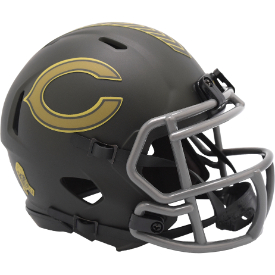 Chicago Bears Riddell Speed Replica Mini Helmet - Salute To Service 4