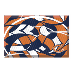 Chicago Bears Rubber Scraper Door Mat XFIT Design
