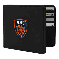 Chicago Bears Shield Wallet - Black