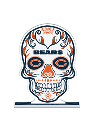 Chicago Bears Standee, Skull