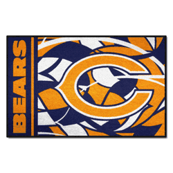 Chicago Bears Starter Mat XFIT Design - 19in x 30in Accent Rug