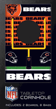 Chicago Bears Tabletop Cornhole