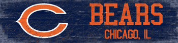 Chicago Bears Team Name Sign