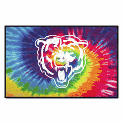 Chicago Bears Tie Dye Starter Mat Accent Rug - 19in. x 30in.