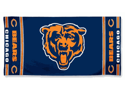 Chicago Bears Towel 30x60 Beach Style
