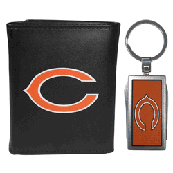 Chicago Bears Tri-fold Wallet & Multitool Key Chain