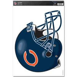 Chicago Bears Ultra Decal 11in x 17in - Helmet