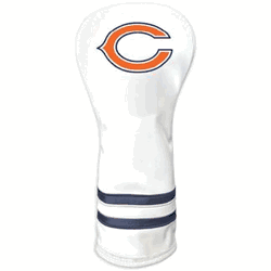 Chicago Bears Vintage Fairway Headcover (White)