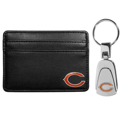 Chicago Bears Weekend Wallet & Steel Key Chain