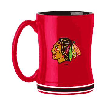 Chicago Blackhawks 14oz Relief Mug