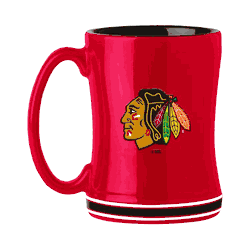 Chicago Blackhawks 14oz Relief Mug