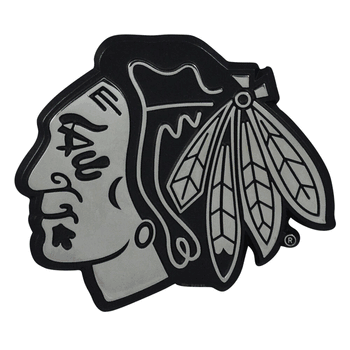 Chicago Blackhawks 3D Chrome Metal Emblem