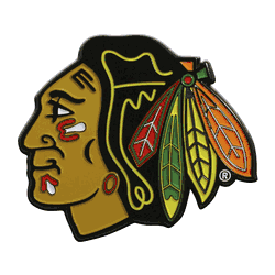 Chicago Blackhawks 3D Color Metal Emblem