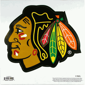 Chicago Blackhawks 8 inch Logo Magnets