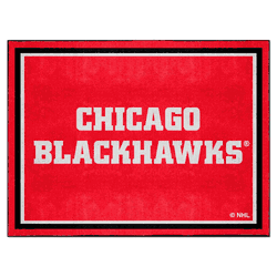 Chicago Blackhawks 8ft. x 10 ft. Plush Area Rug