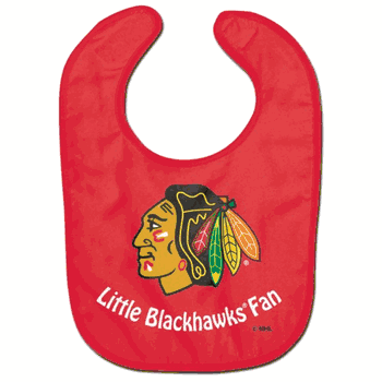 Chicago Blackhawks All Pro Little Fan Baby Bib