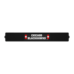 Chicago Blackhawks Bar Drink Mat - 3.25in. x 24in.