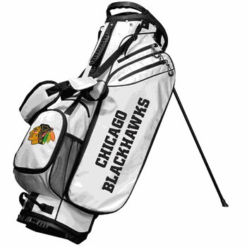 Chicago Blackhawks Birdie Golf Stand Bag - White