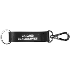 Chicago Blackhawks Black Strap Key Chain