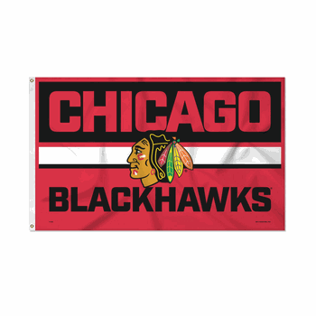 Chicago Blackhawks Bold 3' x 5' Banner Flag