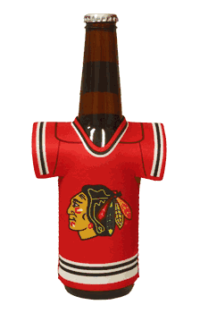 Chicago Blackhawks Bottle Jersey Holder