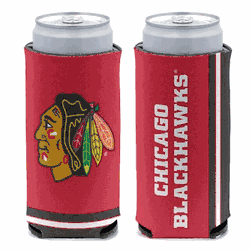 Chicago Blackhawks Can Cooler Slim Can Design