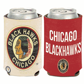Chicago Blackhawks Can Cooler Vintage Design